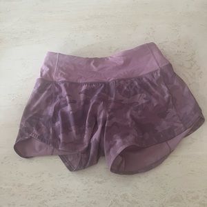 Lululemon speed up shorts